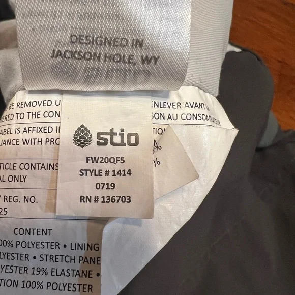 STIO Fernos Insulated Knickers 3/4 Snow Pants Womens XS Outdoor Granola Mountain - Picture 5 of 11